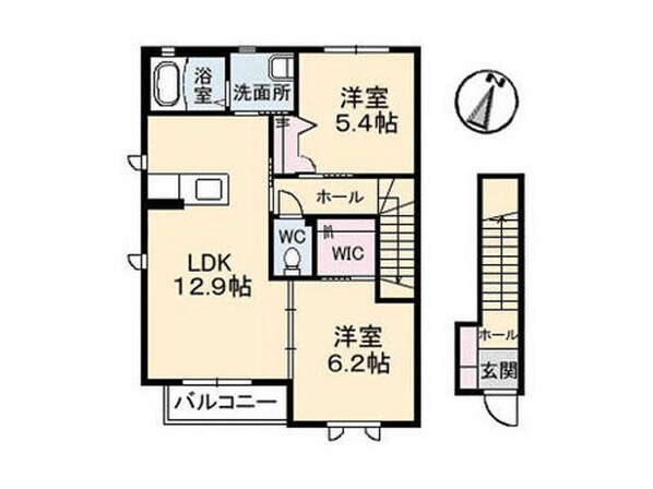 ブランドールＴＳの物件間取画像